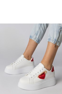 Buty Sportowe Model Lerisol 8919 White/Red - PRIMO PRIMO