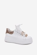 Buty Sportowe Model Ocerdia YY-156 White/Panterka - Step in style Step in style Buty Sportowe Model Ocerdia YY-156 White/Panterka - Step in style Step in style
