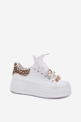 Buty Sportowe Model Ocerdia YY-156 White/Panterka - Step in style Step in style