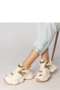 Buty Sportowe Model Sandra 88218 Beige/Panterka - PRIMO PRIMO Buty Sportowe Model Sandra 88218 Beige/Panterka - PRIMO PRIMO