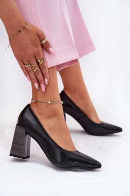 Czółenka Model Gregosa 25PB24-8691 Black - Step in style Step in style