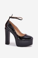 Czółenka Model Nianka C-240 Black - Step in style Step in style Czółenka Model Nianka C-240 Black - Step in style Step in style