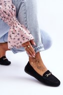 Mokasyny Model Corinell FT247 Black - Step in style Step in style Mokasyny Model Corinell FT247 Black - Step in style Step in style