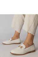 Mokasyny Model Kalinta E5558 White - PRIMO PRIMO Mokasyny Model Kalinta E5558 White - PRIMO PRIMO