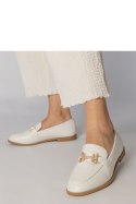 Mokasyny Model Kalinta E5558 White - PRIMO PRIMO Mokasyny Model Kalinta E5558 White - PRIMO PRIMO