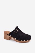 Sandał Klapki Model Veldexina C-394 Black - Step in style Step in style