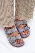 Sandał Klapki Model Visley G474 Blue - Step in style Step in style