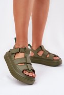 Sandały Model Nitavelia 100-429 Green - Step in style Step in style