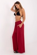 Spodnie Damskie Model MI-SP-25734.78 Bordo - Italy Moda Italy Moda Spodnie Damskie Model MI-SP-25734.78 Bordo - Italy Moda Italy Moda