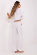 Spodnie Damskie Model MI-SP-6560.73P White - Italy Moda Italy Moda