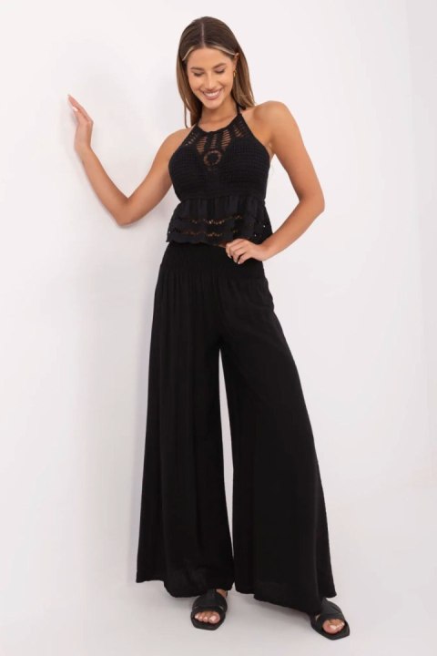 Spodnie Damskie Model MI-SP-A2543.27 Black - Italy Moda Italy Moda Spodnie Damskie Model MI-SP-A2543.27 Black - Italy Moda Italy Moda