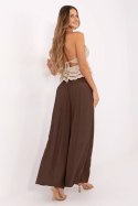 Spodnie Damskie Model MI-SP-A2543.27 Brown - Italy Moda Italy Moda Spodnie Damskie Model MI-SP-A2543.27 Brown - Italy Moda Italy Moda