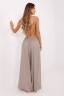 Spodnie Damskie Model MI-SP-A2543.27 Dark Beige - Italy Moda Italy Moda Spodnie Damskie Model MI-SP-A2543.27 Dark Beige - Italy Moda Italy Moda