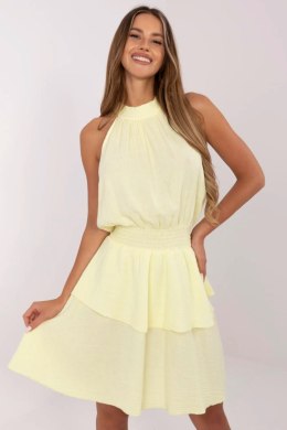 Sukienka Model MI-SK-92166.71P Light Yellow - Italy Moda Italy Moda
