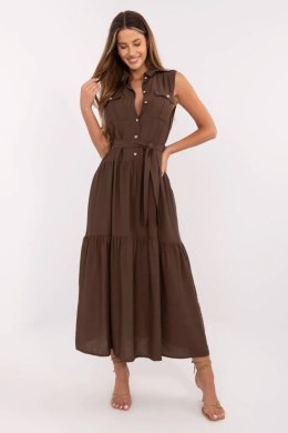 Sukienka Model MI-SK-A5032.70P Brown - Italy Moda Italy Moda