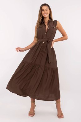 Sukienka Model MI-SK-A5032.70P Brown - Italy Moda Italy Moda