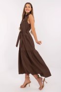 Sukienka Model MI-SK-A5032.70P Brown - Italy Moda Italy Moda Sukienka Model MI-SK-A5032.70P Brown - Italy Moda Italy Moda