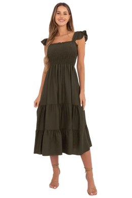 Sukienka Model MI-SK-A5063.69P Khaki - Italy Moda Italy Moda