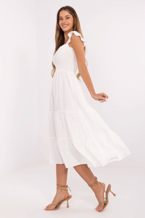 Sukienka Model MI-SK-A5063.69P White - Italy Moda Italy Moda Sukienka Model MI-SK-A5063.69P White - Italy Moda Italy Moda
