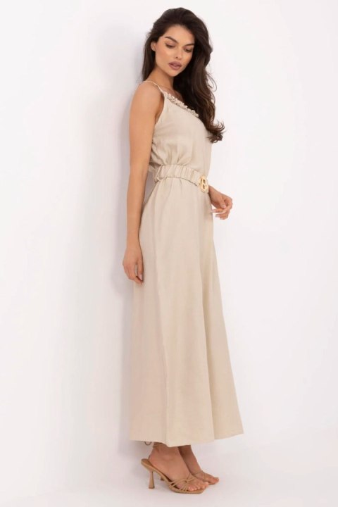 Sukienka Model MI-SK-A6401.00 Beige - Italy Moda Italy Moda Sukienka Model MI-SK-A6401.00 Beige - Italy Moda Italy Moda