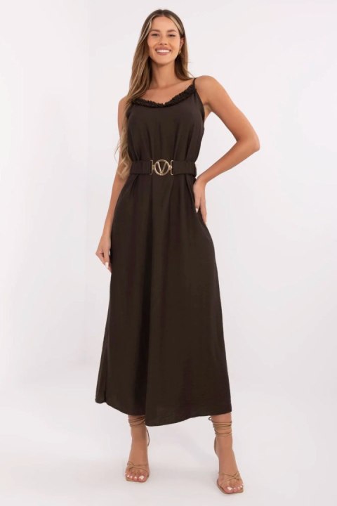 Sukienka Model MI-SK-A6401.00 Dark Brown - Italy Moda Hurtownia odzieży on-line, moda damska, bielizna i obuwie dla kobiet - Mat Italy Moda Sukienka Model MI-SK-A6401.00 Dark Brown - Italy Moda Hurtownia odzieży on-line, moda damska, bielizna i obuwie dla kobiet - Mat Italy Moda