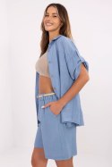 Szorty Damskie Model MI-SN-6620.72P Blue - Italy Moda Italy Moda Szorty Damskie Model MI-SN-6620.72P Blue - Italy Moda Italy Moda