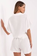 Szorty Damskie Model MO-SN-ST108.12 White - Italy Moda Italy Moda Szorty Damskie Model MO-SN-ST108.12 White - Italy Moda Italy Moda