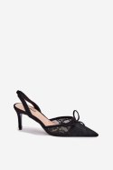 Szpilki Model Annivirae P-1450 Black - Step in style Step in style Szpilki Model Annivirae P-1450 Black - Step in style Step in style