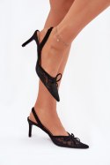 Szpilki Model Annivirae P-1450 Black - Step in style Step in style Szpilki Model Annivirae P-1450 Black - Step in style Step in style