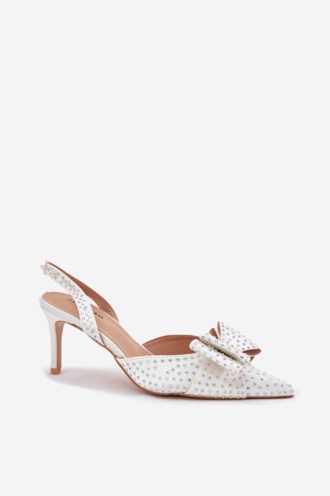 Szpilki Model Nilandriela P-1431 White - Step in style Step in style Szpilki Model Nilandriela P-1431 White - Step in style Step in style