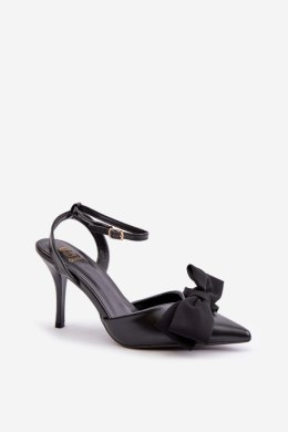 Szpilki Model Volamia SQC-138 Black - Step in style Step in style