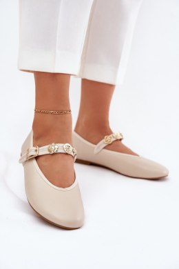 Baleriny Model Firicene 1860 Beige - Step in style Step in style
