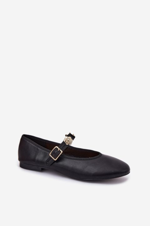 Baleriny Model Firicene 1860 Black - Step in style Step in style Baleriny Model Firicene 1860 Black - Step in style Step in style