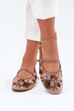 Baleriny Model Lilindraen C-673 Pink - Step in style Step in style