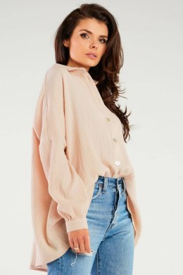 Koszula Damska Model M264 Beige - Infinite You Infinite You