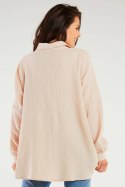 Koszula Damska Model M264 Beige - Infinite You Infinite You Koszula Damska Model M264 Beige - Infinite You Infinite You