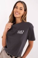 Tshirt Damski Model D12022M02738A Grafit - Sublevel Sublevel Tshirt Damski Model D12022M02738A Grafit - Sublevel Sublevel