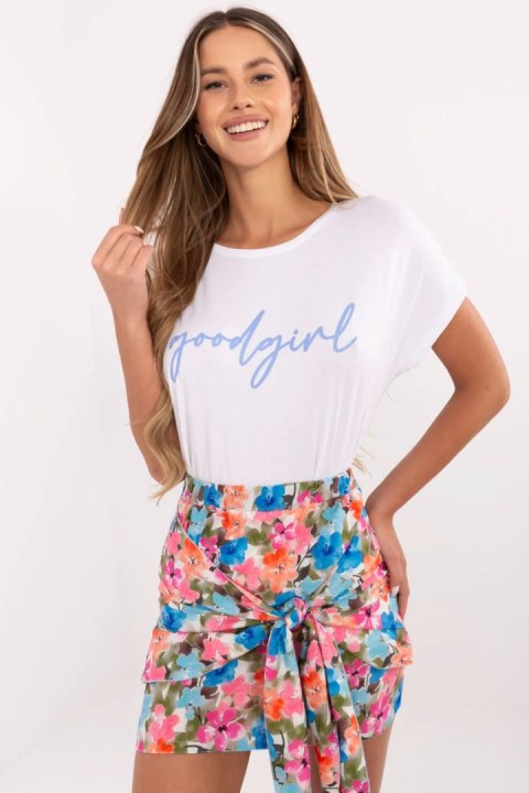 Tshirt Damski Model D12100M02737A White - Sublevel Sublevel Tshirt Damski Model D12100M02737A White - Sublevel Sublevel