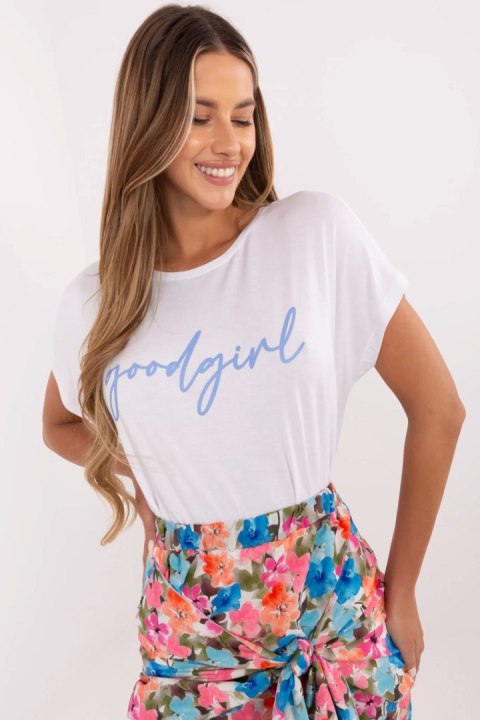 Tshirt Damski Model D12100M02737A White - Sublevel Sublevel Tshirt Damski Model D12100M02737A White - Sublevel Sublevel