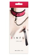 Wiązania-SINFUL COLLAR PINK Wiązania-SINFUL COLLAR PINK