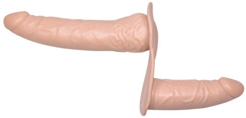 Uprząż z podwójnym dildo penisem sex lesbijski Uprząż z podwójnym dildo penisem sex lesbijski