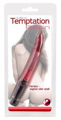Wibrator do sexu analnego wąski cienki penis 16cm Wibrator do sexu analnego wąski cienki penis 16cm