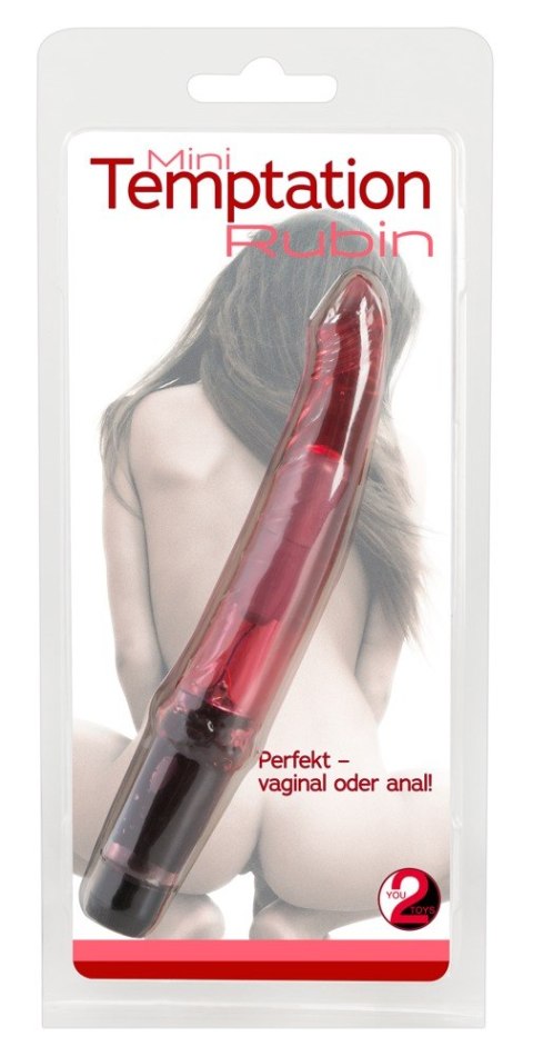 Wibrator do sexu analnego wąski cienki penis 16cm Wibrator do sexu analnego wąski cienki penis 16cm