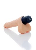 Dildo 12 wibracji pulsacji jądra cyberskóra 20 cm Dildo 12 wibracji pulsacji jądra cyberskóra 20 cm