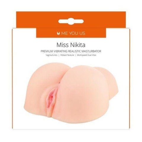 Masturbator- Me You Us Miss Nikita Premium Vibrating Realistic Masturbator Flesh Masturbator- Me You Us Miss Nikita Premium Vibrating Realistic Masturbator Flesh