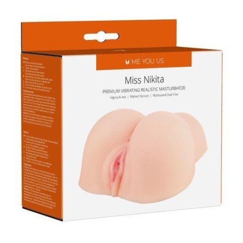 Masturbator- Me You Us Miss Nikita Premium Vibrating Realistic Masturbator Flesh Masturbator- Me You Us Miss Nikita Premium Vibrating Realistic Masturbator Flesh