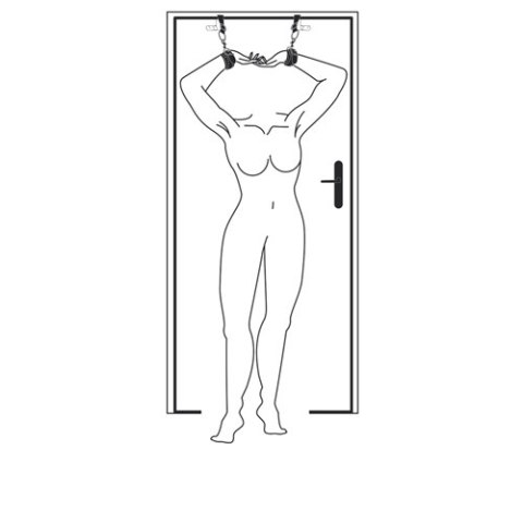 Kajdanki-Over the Door Wrist Cuffs Kajdanki-Over the Door Wrist Cuffs