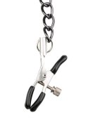 Wiązania-Leather Collar With Nipple Chains Wiązania-Leather Collar With Nipple Chains