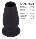 Otwarty korek analny plug tunel sex zatyczka 10cm Otwarty korek analny plug tunel sex zatyczka 10cm