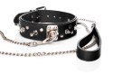 Skórzana obroża dla mężczyzn ćwieki bondage bdsm Skórzana obroża dla mężczyzn ćwieki bondage bdsm
